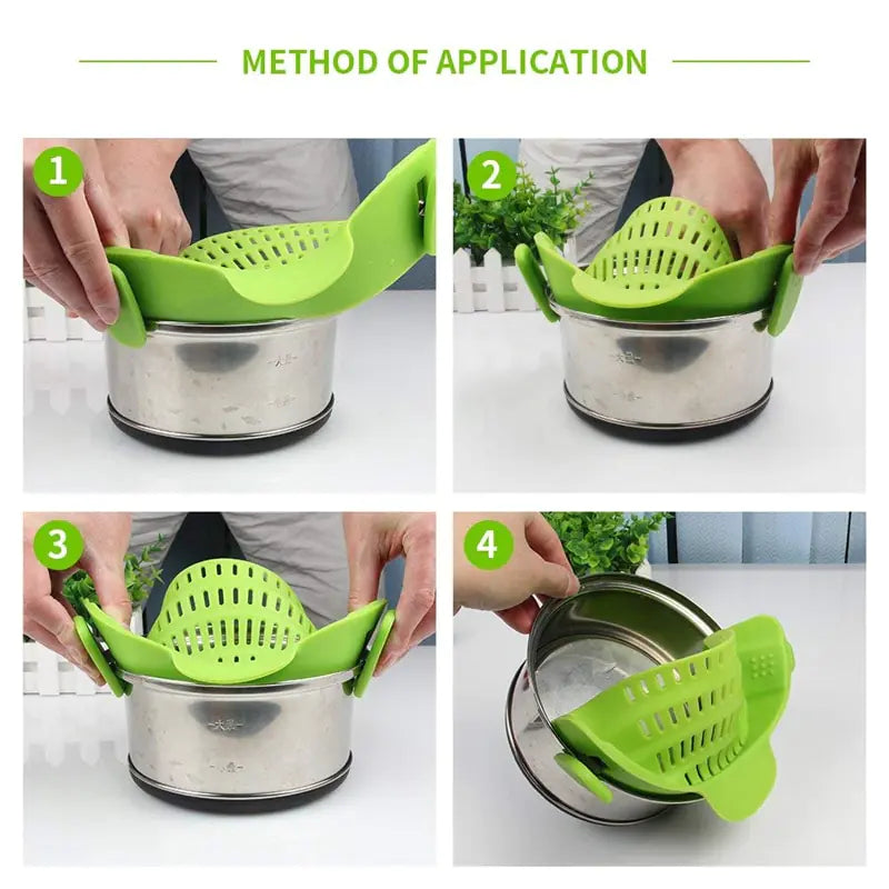 Universal Silicone Strainer