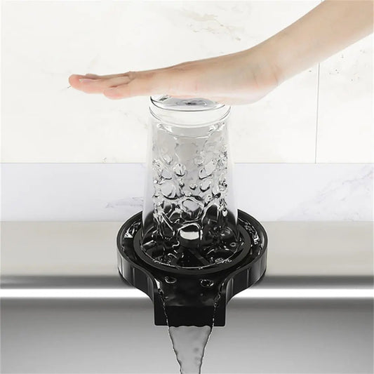 Rinse aid for high-pressure cups